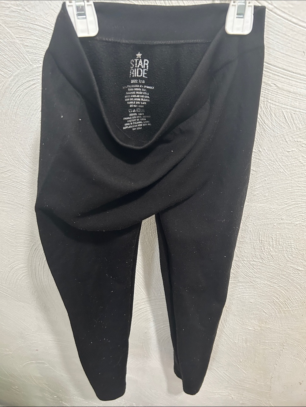 Star Ride Black Leggings